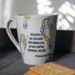 Kubek „Przyjaciele są jak ciche anioły”