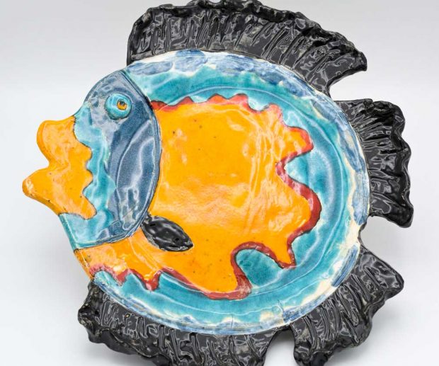 Patera ceramiczna “Ryba”