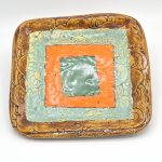 Patera ceramiczna "Leśne runo"