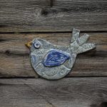 Zawieszka ceramiczna „Ptaszek I”