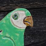 Zawieszka ceramiczna „Papuga Bali"