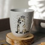 Kubek porcelanowy „Pies Corgi”