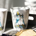 Kubek porcelanowy "Lamy"
