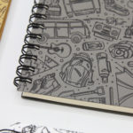 Notes "Biwak" grafitowy