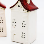 Lampion ceramiczny "Domek "