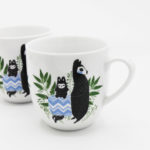 Kubek porcelanowy "Lama" rozmiar L