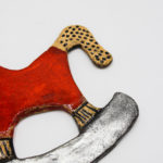 Zawieszka ceramiczna "Koń na biegunach"