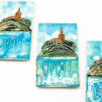 Magnes ceramiczny "Niebieskie Opole"