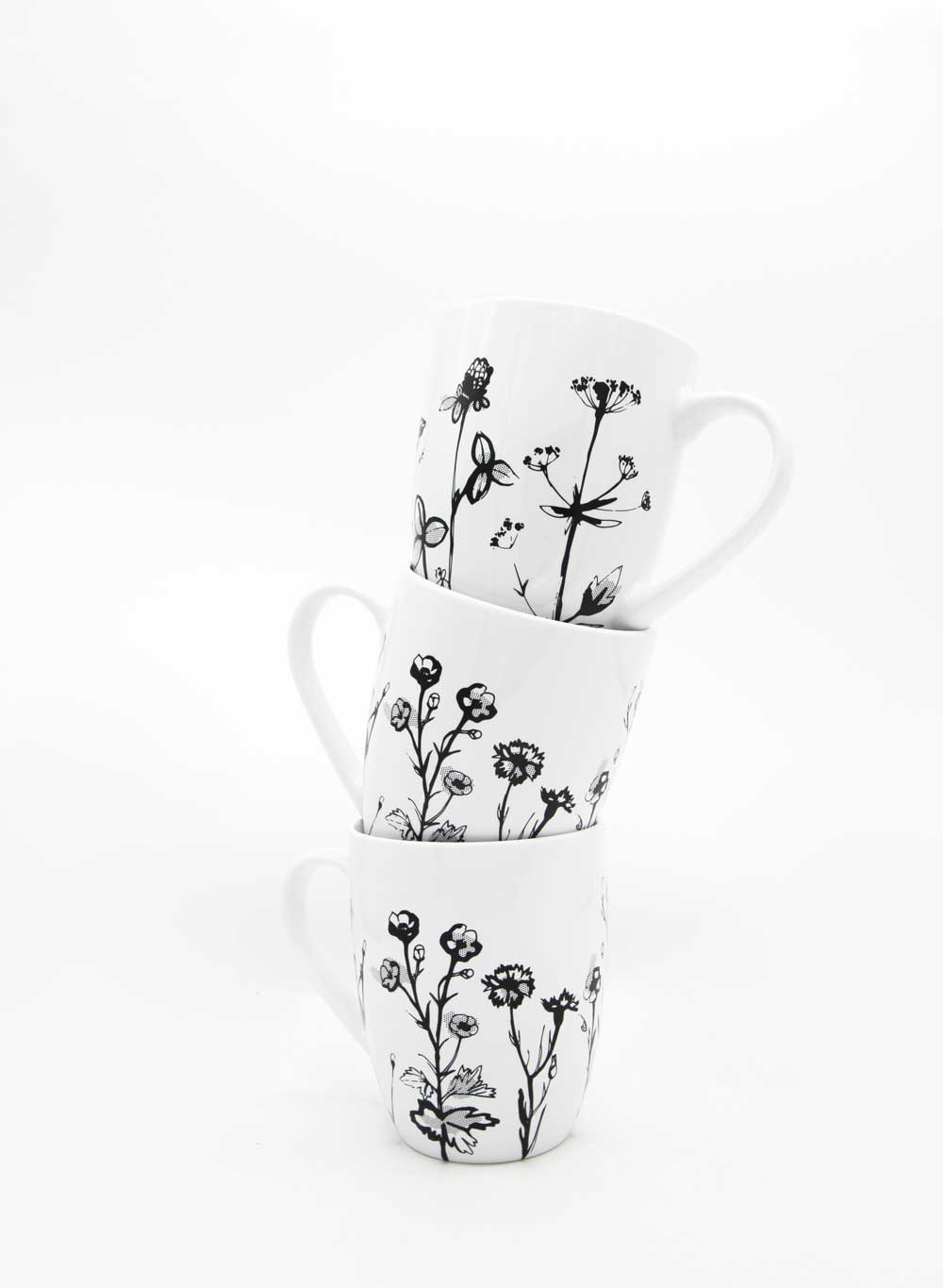 Kubek porcelanowy "Herbarium"