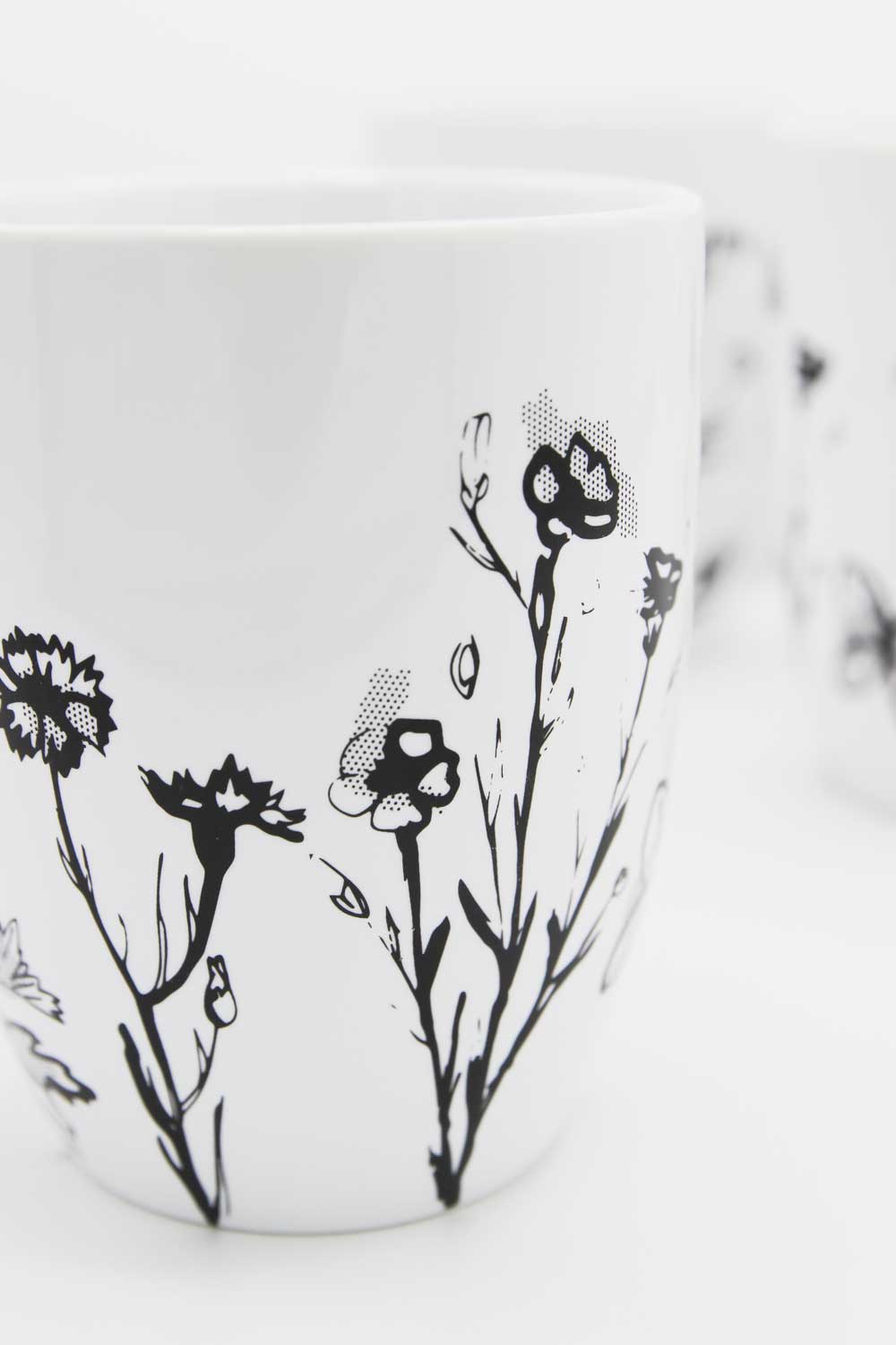Kubek porcelanowy "Herbarium"