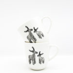 Kubek porcelanowy "Renifery I"