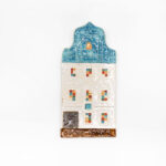 Zawieszka ceramiczna "Kolorowa kamienica"