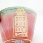 Zielona miska ceramiczna "Kamieniczka Opolska"