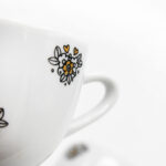 Filiżanka espresso "Złoty wzór opolski"