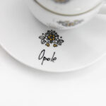 Filiżanka espresso "Złoty wzór opolski"