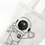 Torba szara "Astronauta"