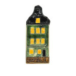 kamienica magnes ceramiczny, pamiątka Opole, Szkliwiony,