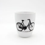 Kubek porcelanowy "Rower" XL