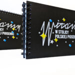 Notes czarny A6 "Witamy Stolicy Polskiej Piosenki"