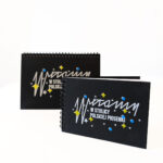 Notes czarny A5 "Witamy w Stolicy Polskiej Piosenki"