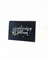 Notes czarny A5 "Witamy w Stolicy Polskiej Piosenki"