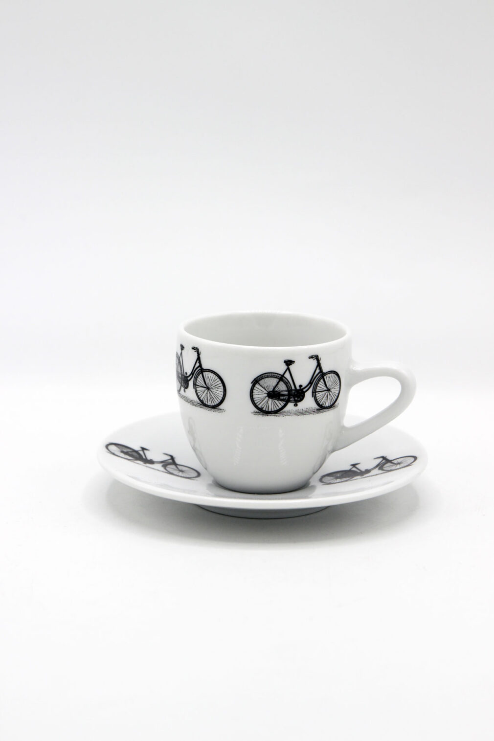Filiżanka espresso "Rowerowe Love"