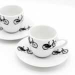 Filiżanka espresso "Rowerowe Love"