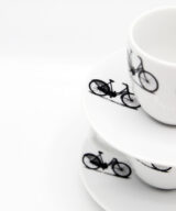 Filiżanka espresso "Rowerowe Love"