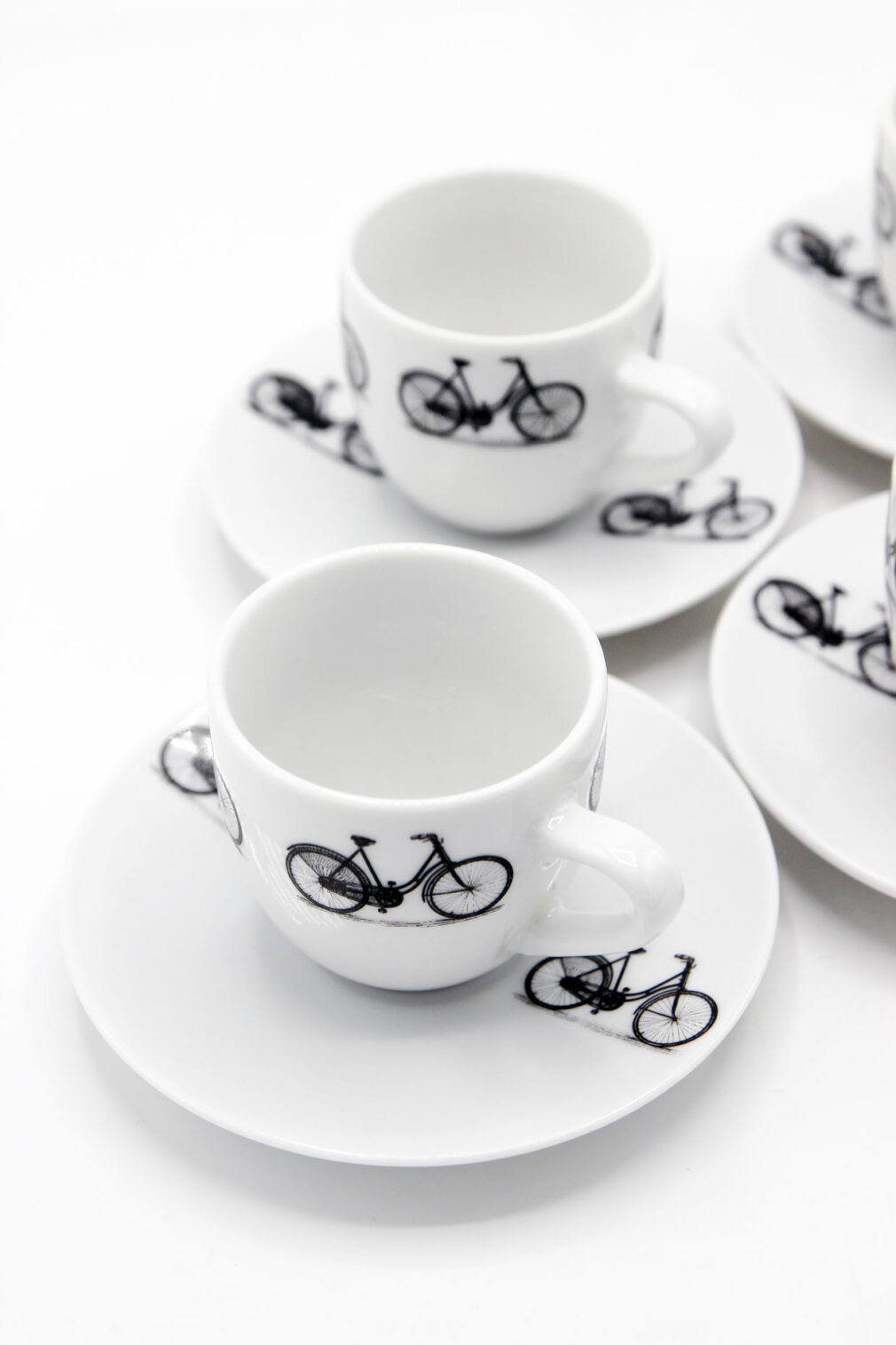 Filiżanka espresso "Rowerowe Love"