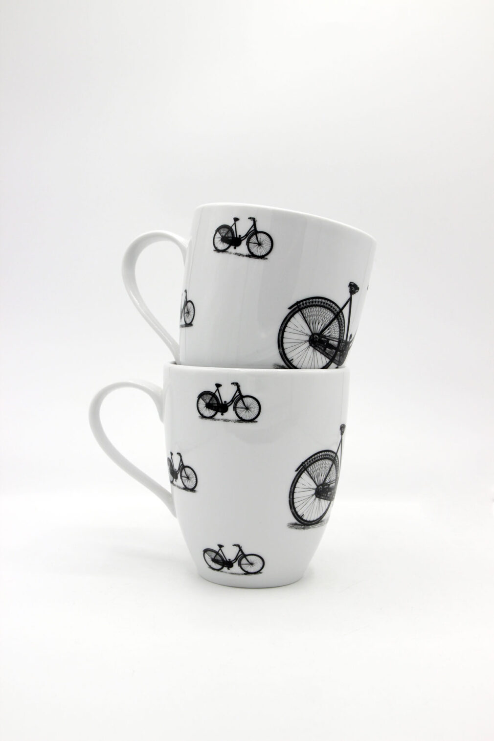 Kubek porcelanowy "Rower" XL