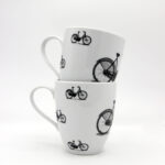 Kubek porcelanowy "Rower" XL