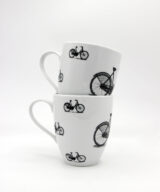 Kubek porcelanowy "Rower" XL