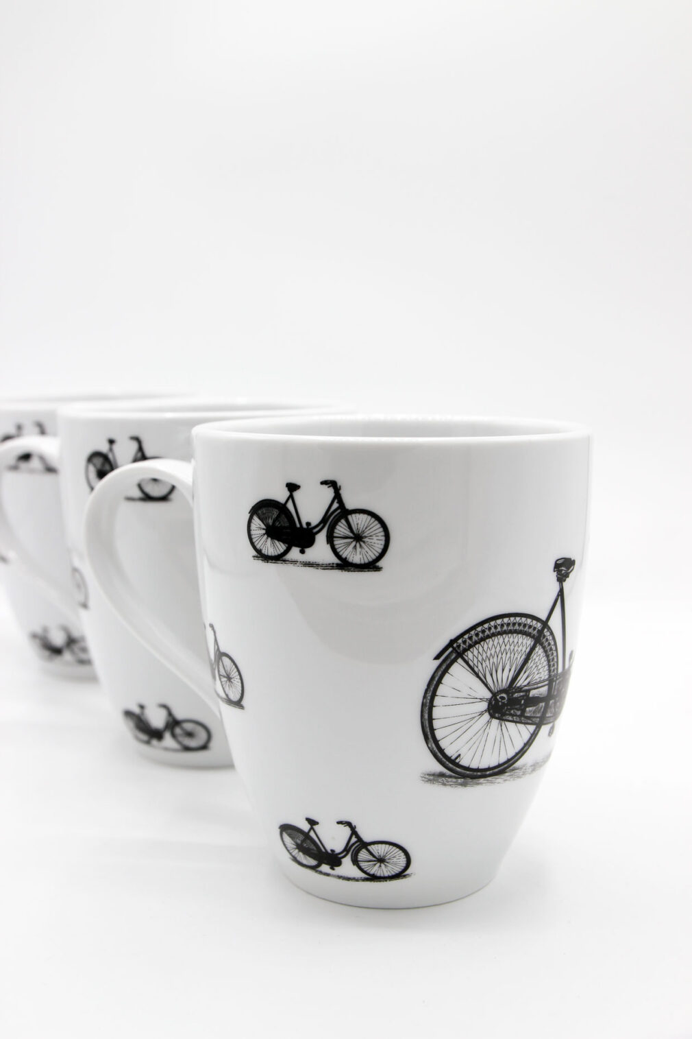 Kubek porcelanowy "Rower" XL