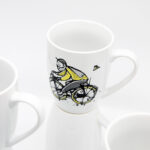 Kubek porcelanowy "Rowerzysta"