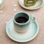 Filiżanka espresso ze spodkiem "Akwamaryna"