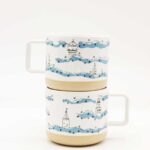 Kubek ceramiczny "Wieże Opola w chmurach"