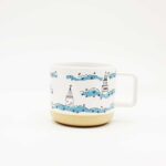 Kubek ceramiczny "Wieże Opola w chmurach"