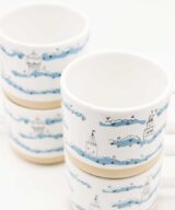 Kubek ceramiczny "Wieże Opola w chmurach"