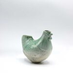Wazon ceramiczny Kura "Akwamaryna"