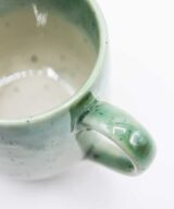 Kubek ceramiczny z uchem "Akwamaryna"