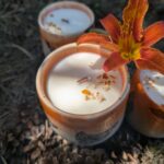 Świeca sojowa z motywem kury "Pomarańcza"