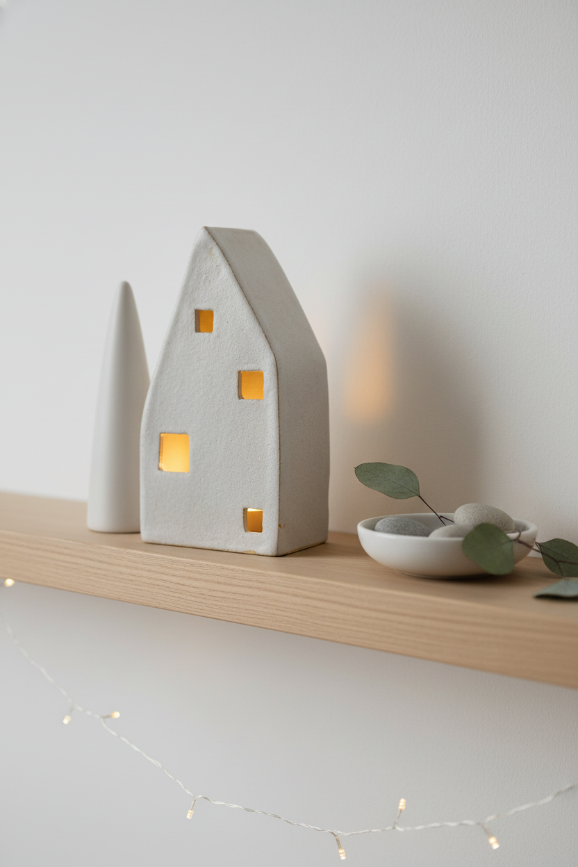 Ceramiczny lampion "Dom"