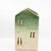 Domek ceramiczny lampion Akwamaryna