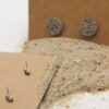 Kolczyki ceramiczne "Concrete" okrągłe I