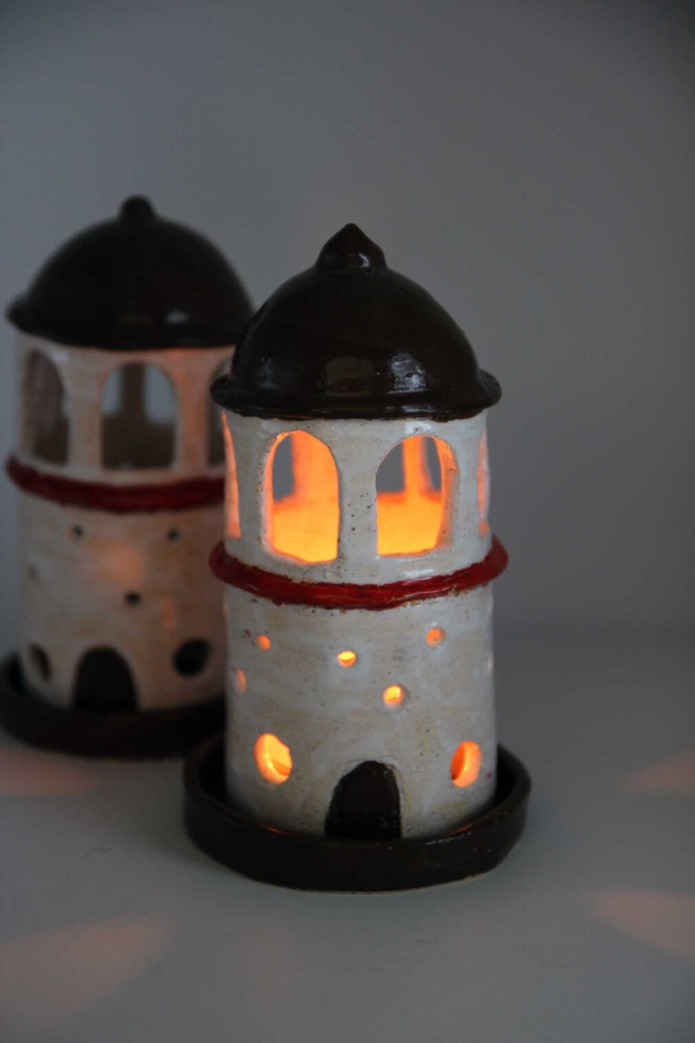 Lampion ceramiczny "Latarnia morska"
