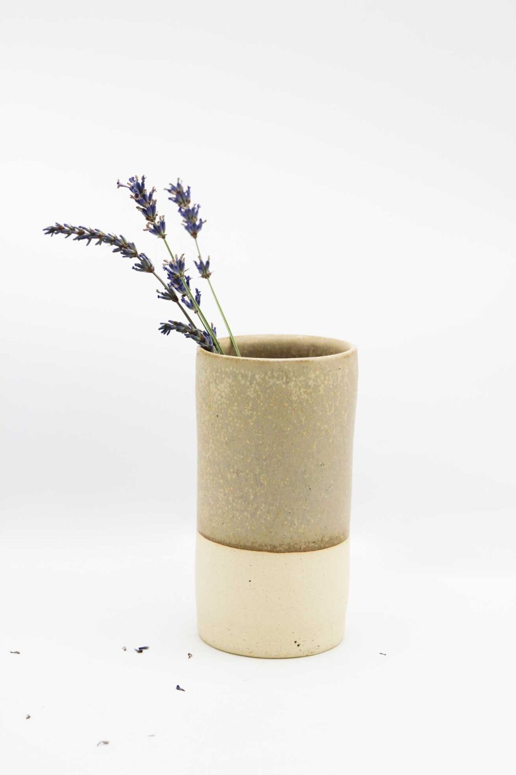 Wazon/kubek ceramiczny "Kawa z mlekiem"