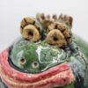 Figura ceramiczna "Żaba z koroną"