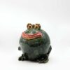 Figura ceramiczna "Żaba z koroną"