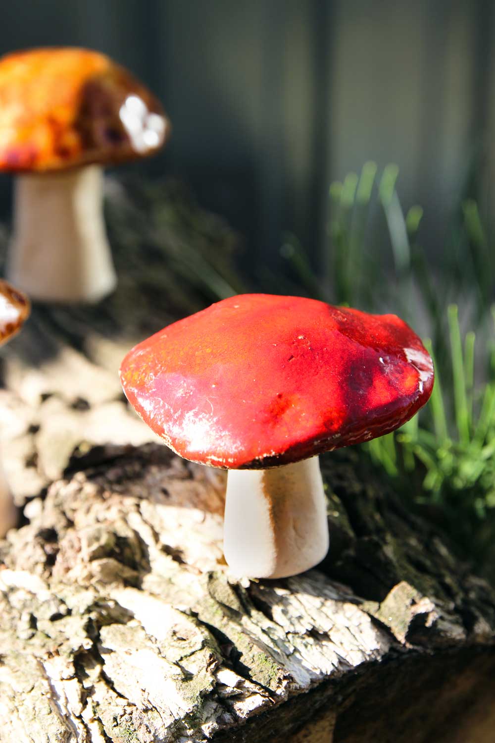 Grzyb ceramiczny "Muchomor" mały