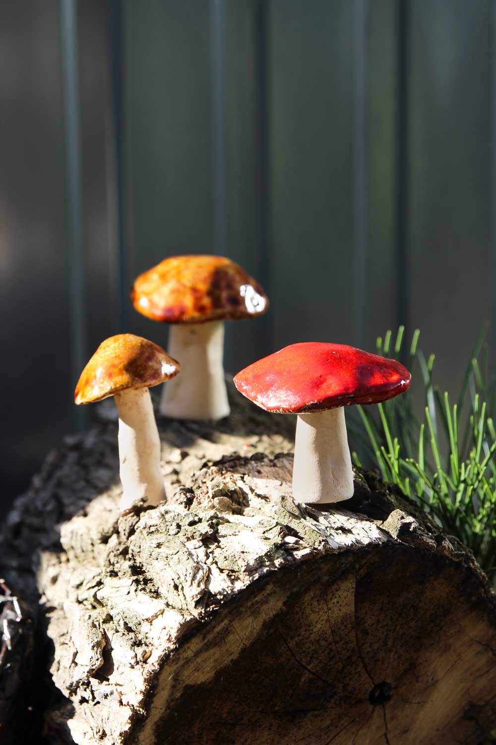 Grzyb ceramiczny "Muchomor" mały